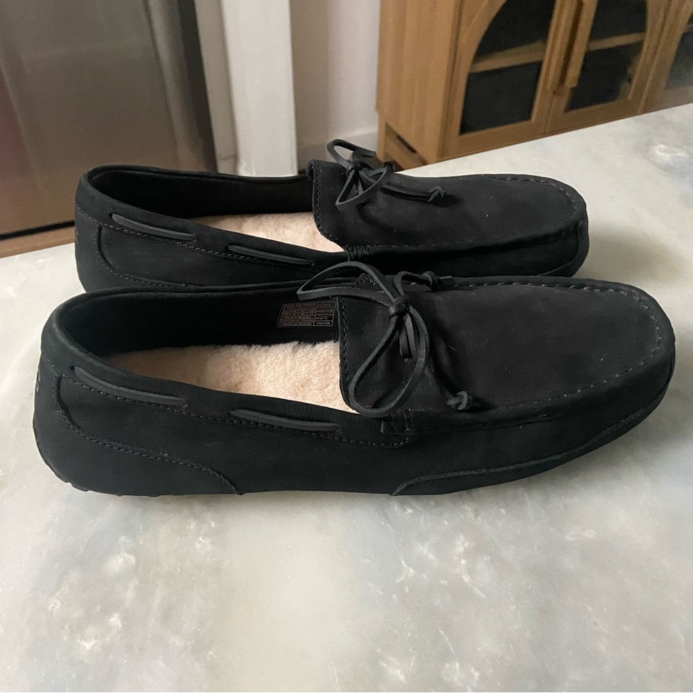 Ugg Australia Chester Capra Slipper Wool Insole Leather Lining Men’s Size 13